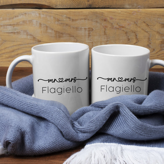 Mr & Mrs - Coppia tazze Mug