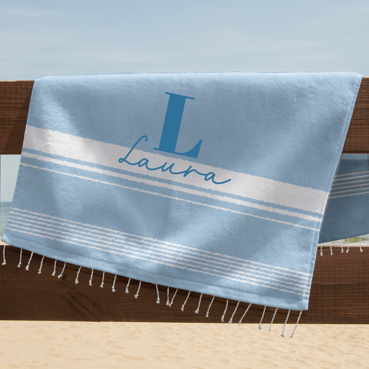 Nome Style - Telo Mare personalizzato con nome