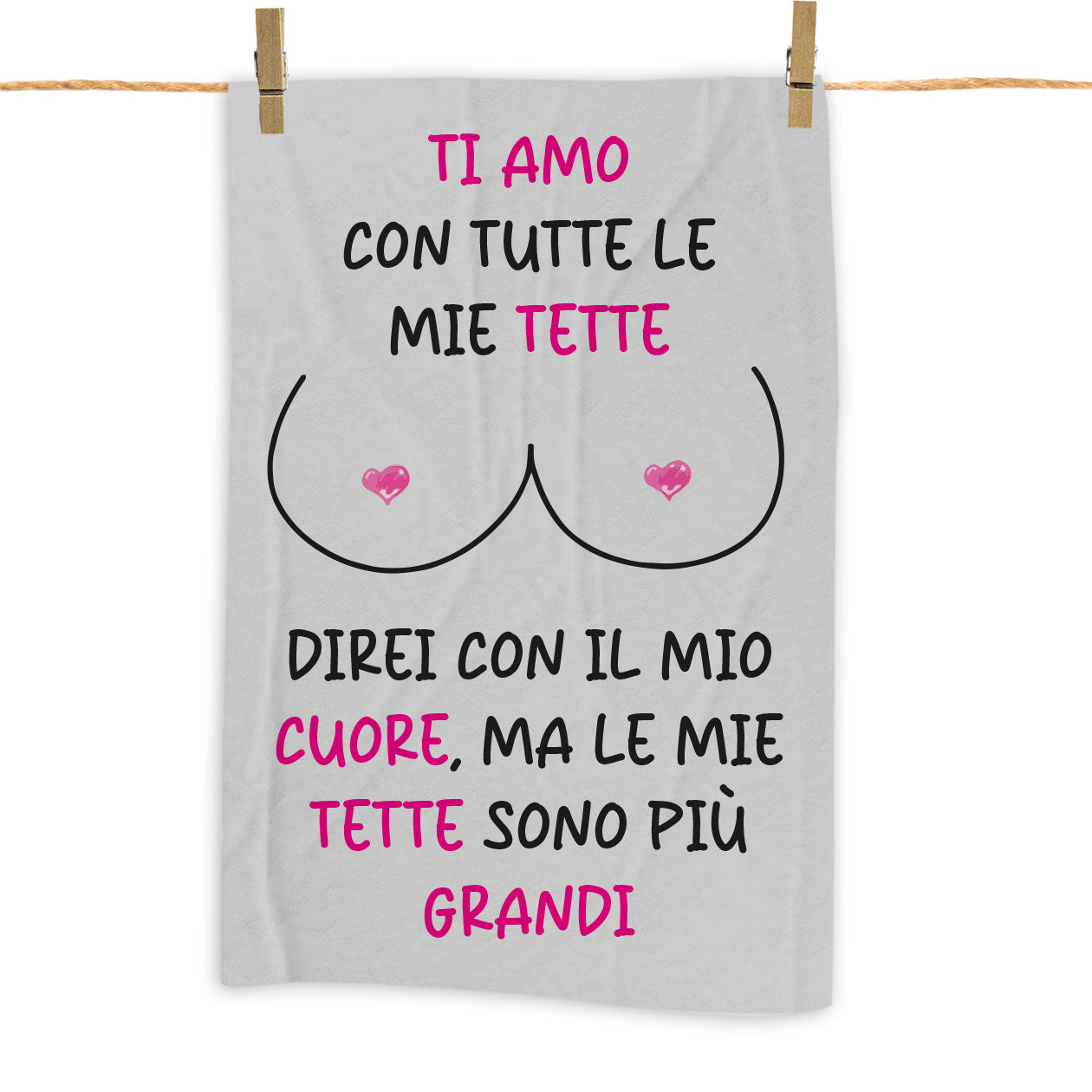 Direi con il mio cuore - plaid in pile