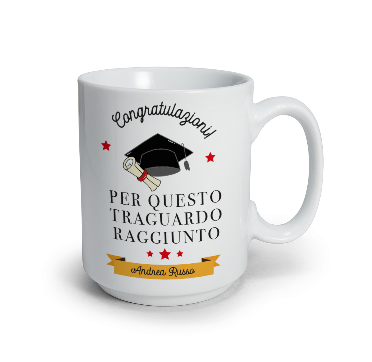 Congratulazioni - Tazza mug - personalizzata