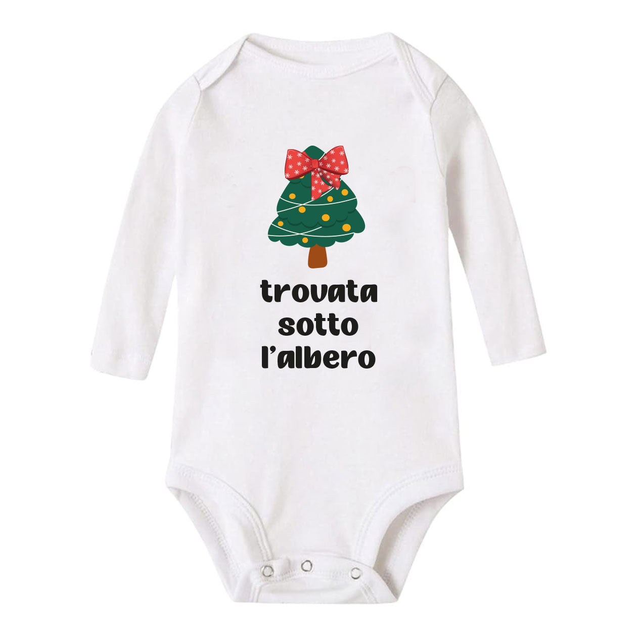 Trovata sotto l'albero - Tutina neonato - body
