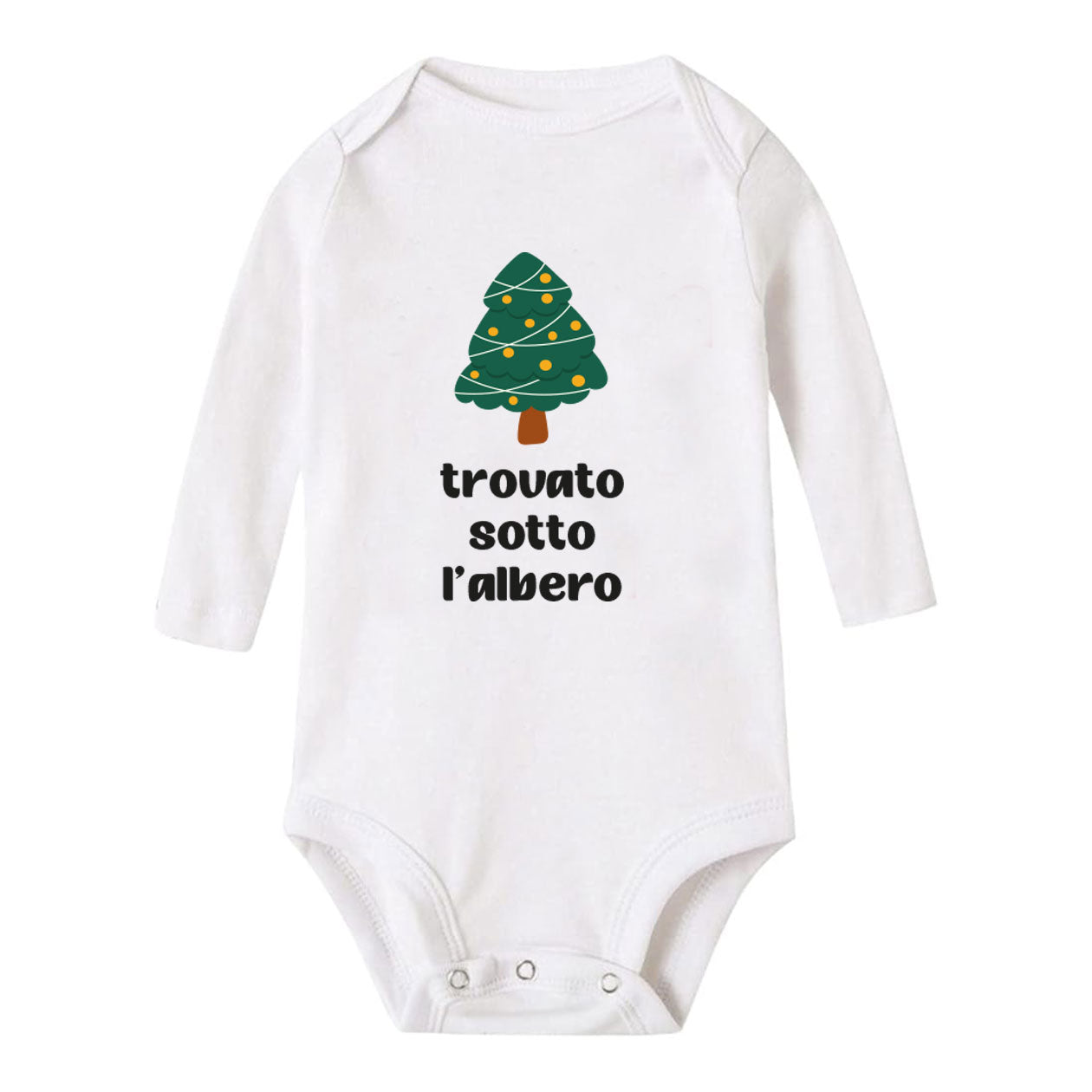 Trovato sotto l'albero - Tutina neonato - body