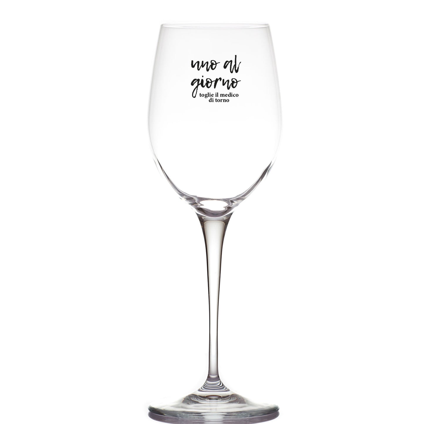 Uno al giorno - Calice Bicchiere da Vino