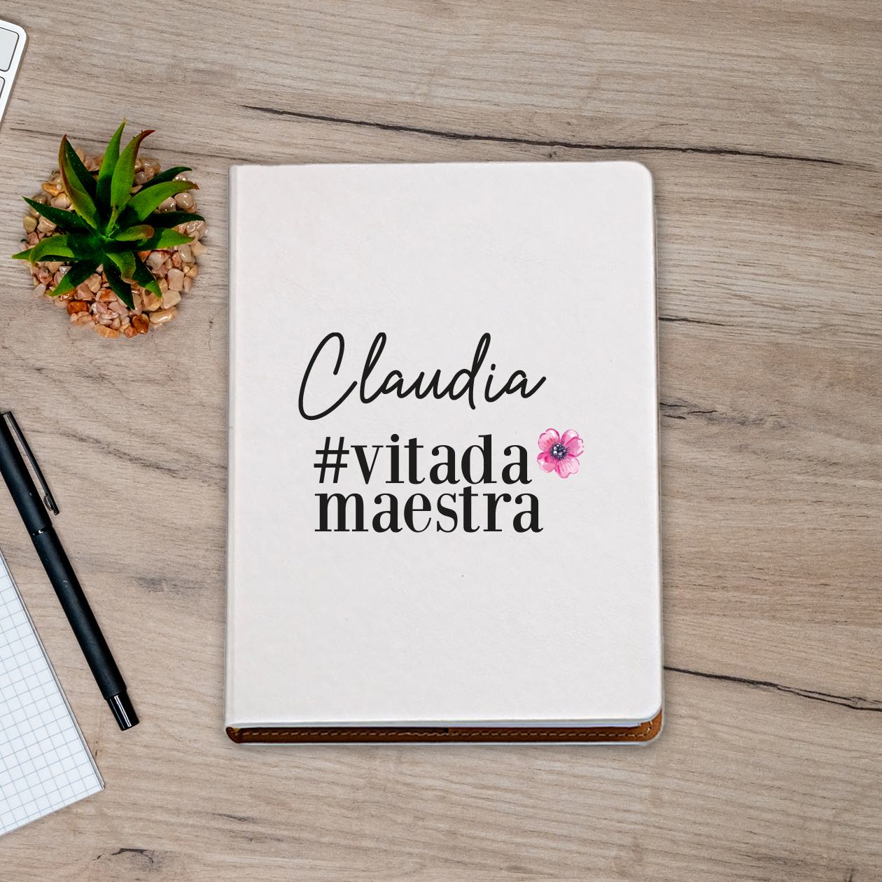 #vitadamaestra - Block Notes personalizzata