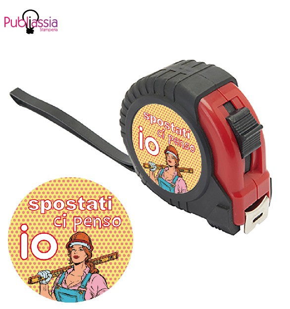 Spostati ci penso io - Metro a rullo da 5 metri - idea regalo festa della mamma