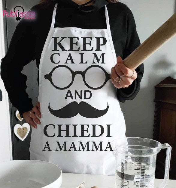 Keep Calm - Grembiule Personalizzato