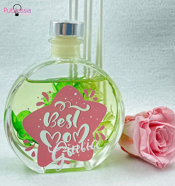 Best mom forever - profumatore Per Ambienti Personalizzato - idea regalo festa della mamma