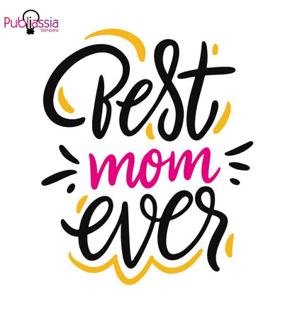 Best mom ever - Kit Asciugamani Personalizzati