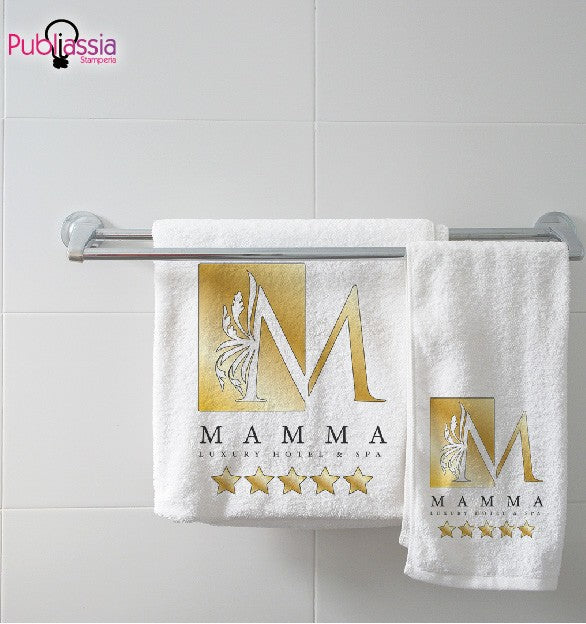 Mamma 5 stelle - Kit Asciugamani Personalizzati