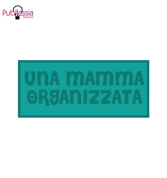 Una mamma organizzata - Block Notes Con Calcolatrice Idea Regalo Festa della Mamma Conti Spesa Famiglia