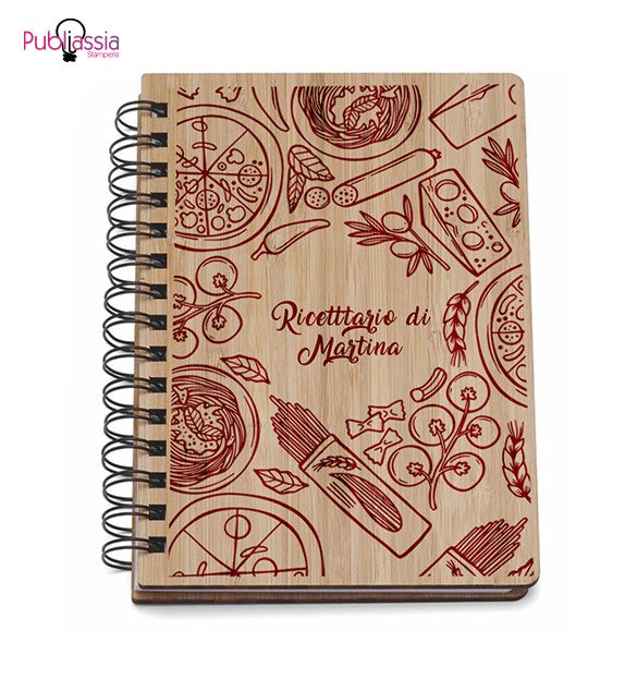 La mia mamma - Ricettario da Scrivere Copertina Personalizzato Ricette Idea Regalo Mamma