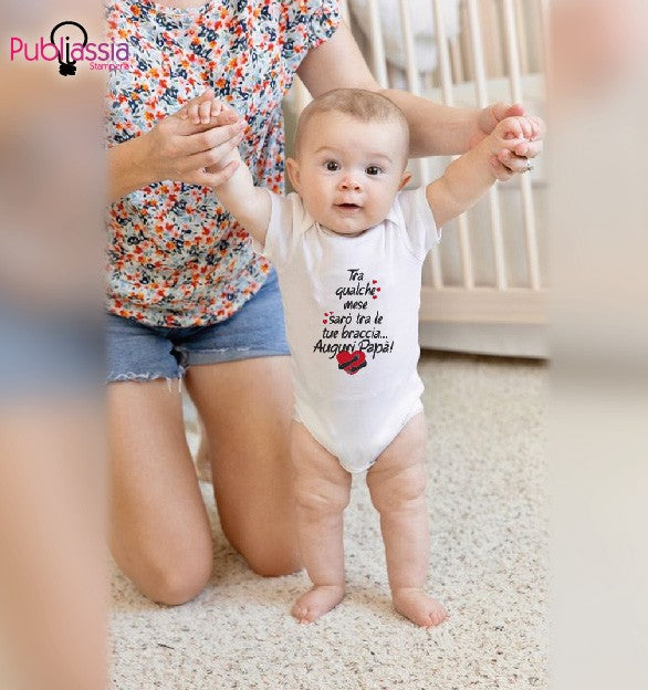 Auguri papà - Tutina neonato - body personalizzato
