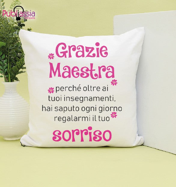 100% Maestra speciale - Cuscino - idea regalo maestra