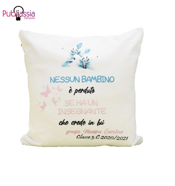 Insegnante - Cuscino - idea regalo maestra
