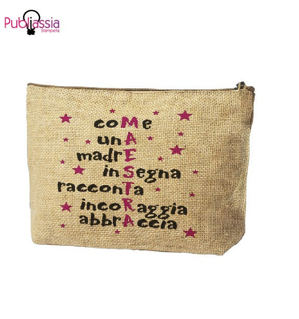 Maestra - Pochette personalizzata - idea regalo maestra