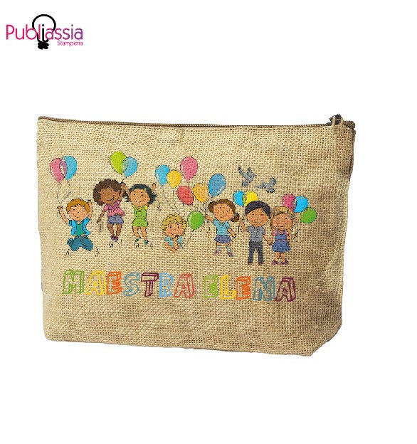 Maestra speciale - Pochette personalizzata - idea regalo maestra