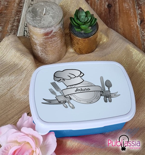 Chef - Portapranzo Personalizzato con Nome