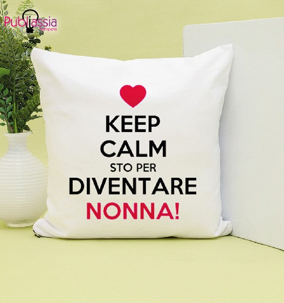 Sto per diventare nonna - Cuscino personalizzato