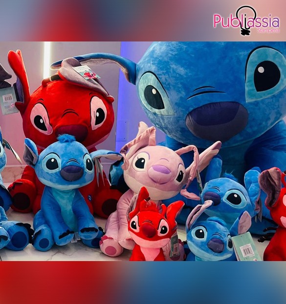 Peluche Stitch CM. 20 - Pupazzo Disney Lillo & Stitch