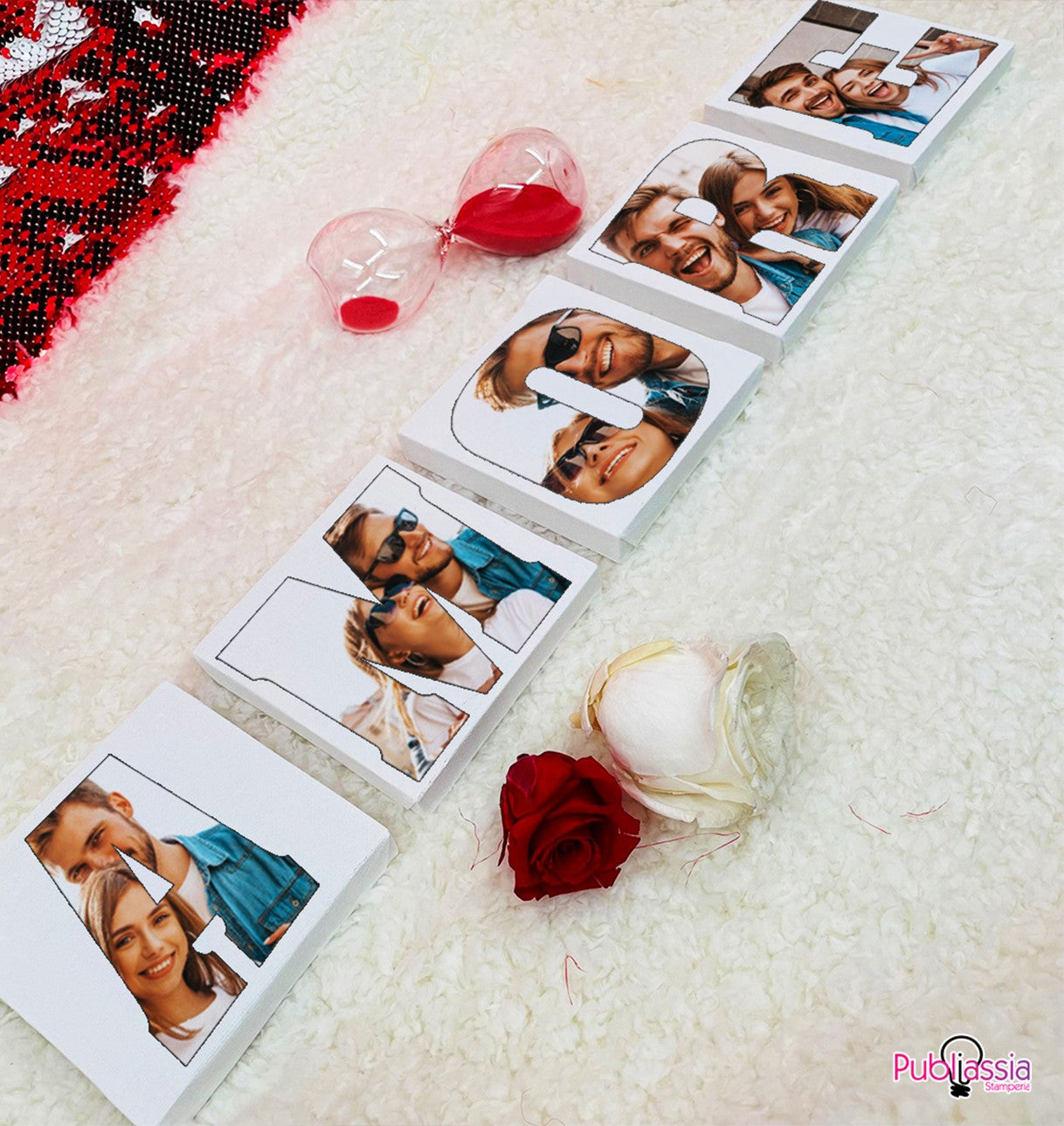 Love Mosaico - personalizzato con foto