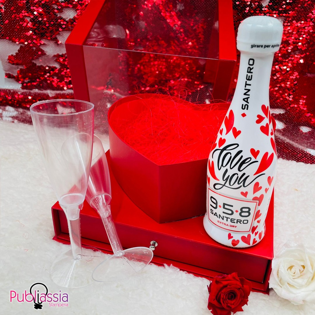 Heart Luxury Box - Scatola scrigno in plexy - idea regalo San Valentino
