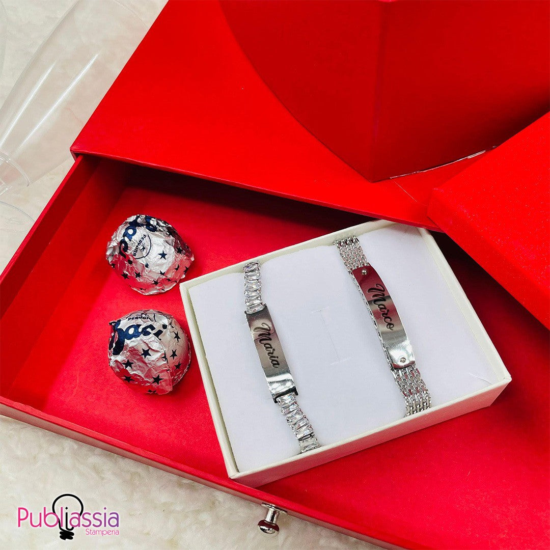 Heart Luxury Box - Scatola scrigno in plexy - idea regalo San Valentino