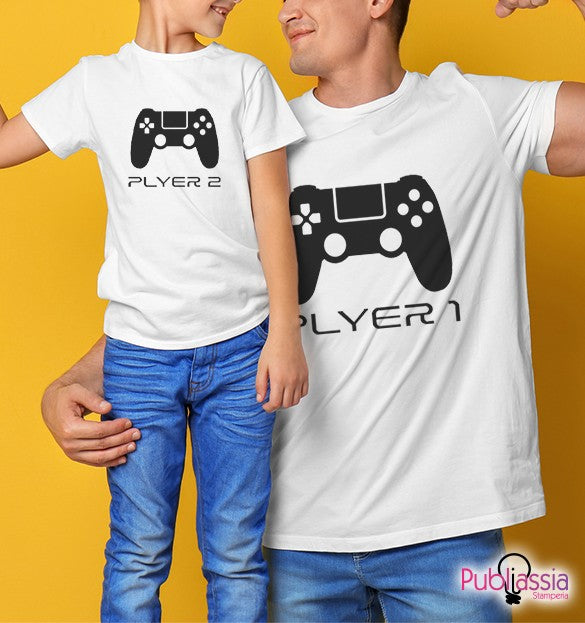 Gamer - Festa del papà - Coppia t-shirt