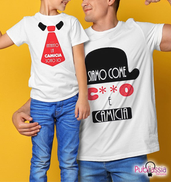 I love papi - Festa del papà - Coppia t-shirt