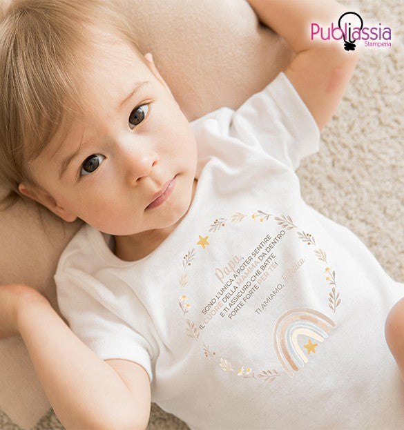 Papà ti amiamo - Tutina neonato - body personalizzato