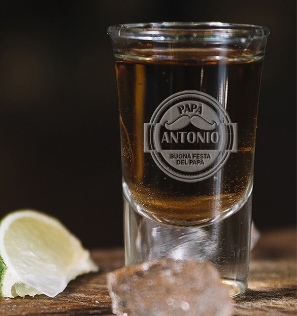 Buona festa del papà - Cicchetto Personalizzato - idea regalo