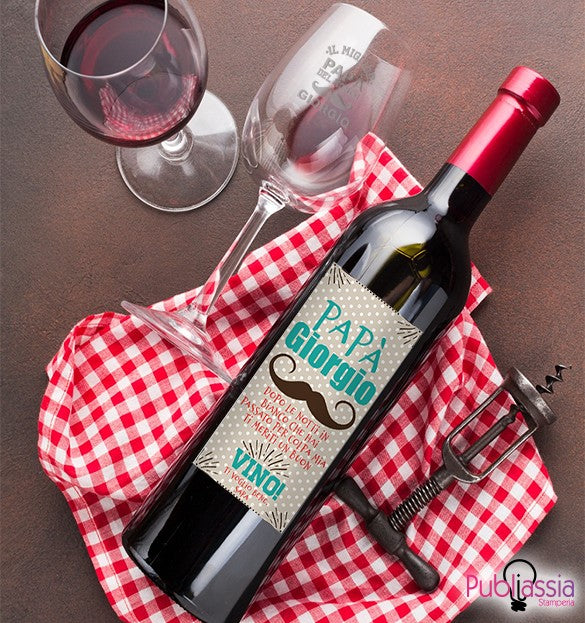 Il miglior Papà - Wine Box – Idea Regalo festa del papà
