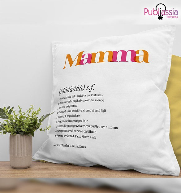 Màààààà - Cuscino - idea regalo festa della mamma