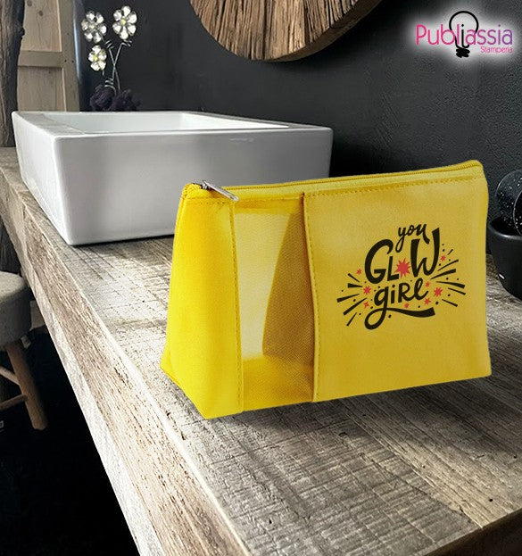 You glow girl - Pochette personalizzata - idea regalo