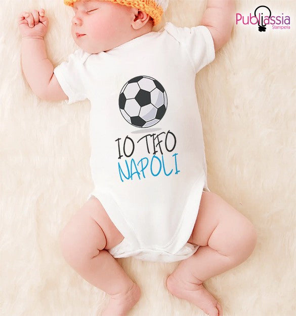 Io tifo napoli - Tutina neonato - body personalizzato