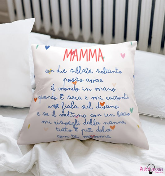 Mamma - Cuscino - idea regalo festa della mamma