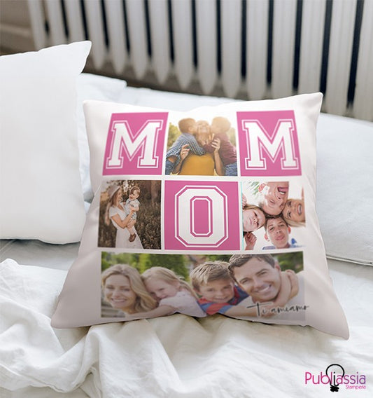 Mom - Cuscino - idea regalo festa della mamma
