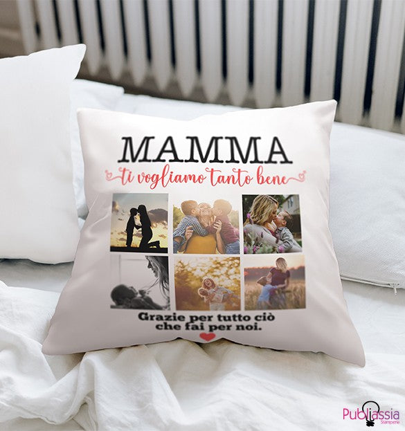 Ti voglio tanto bene mamma - Cuscino - idea regalo festa della mamma