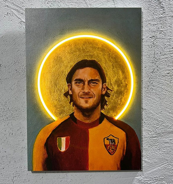 Il Capitano - Quadretto con Neon Led