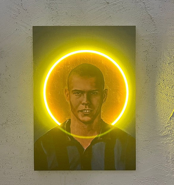 Il fenomeno - Quadretto con Neon Led