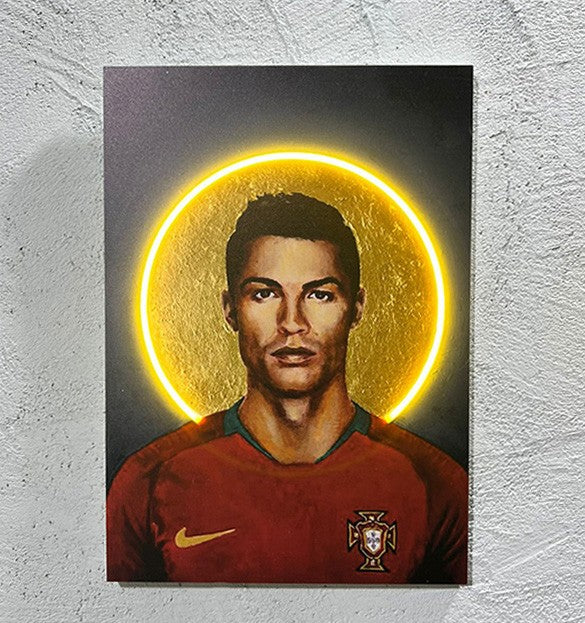 Cristiano - Quadretto con Neon Led