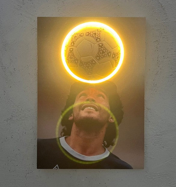 Hero - Quadretto con Neon Led