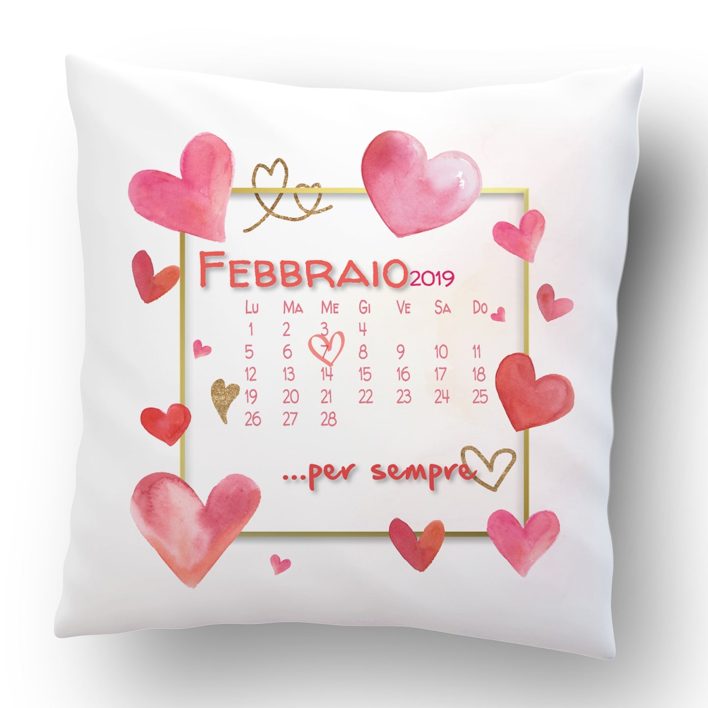 Cuscino Best Day Ever 2 - Personalizzato