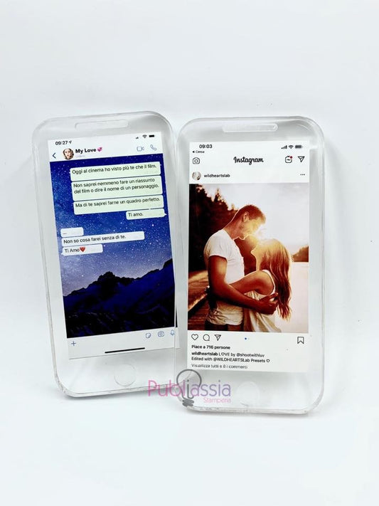 Screen of Love - plexiglass personalizzato con foto