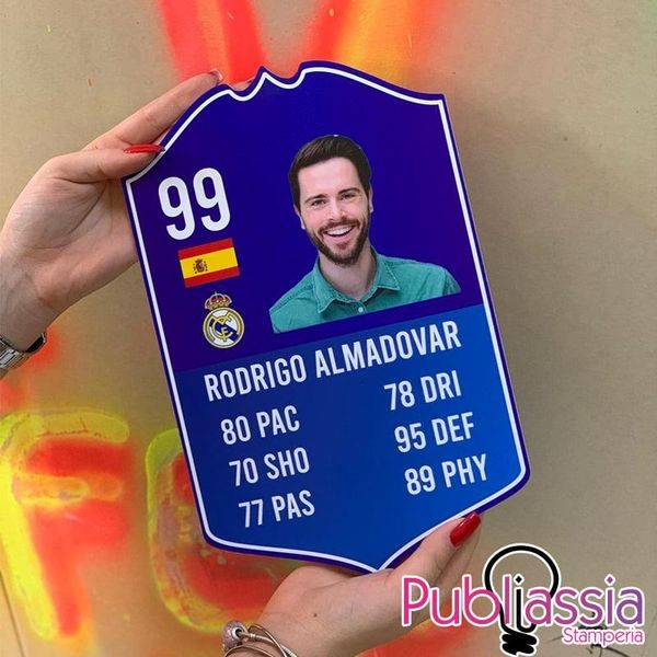 Fifa Card - Football team card personalizzata