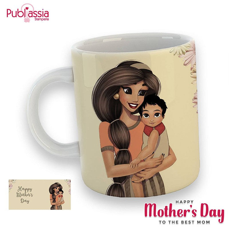 Jasmine - Tazza Mug Personalizzata - Festa della Mamma
