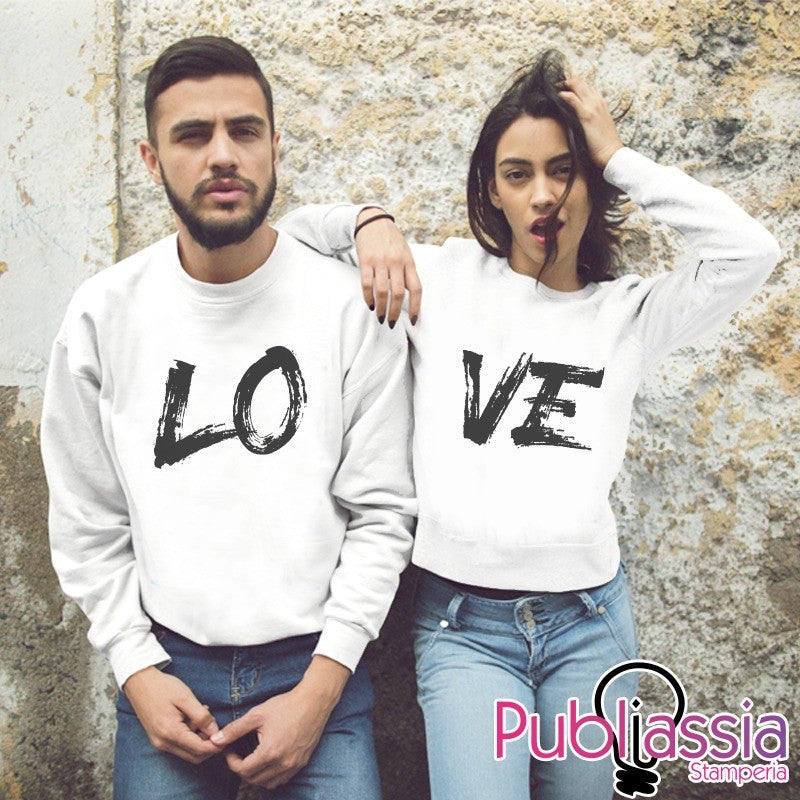 Love - Coppia Felpe Personalizzate - You Complete Me