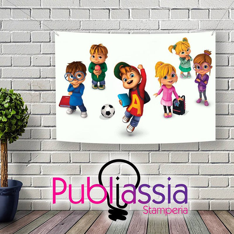 Alvin Superstar - Striscione Banner In Pvc