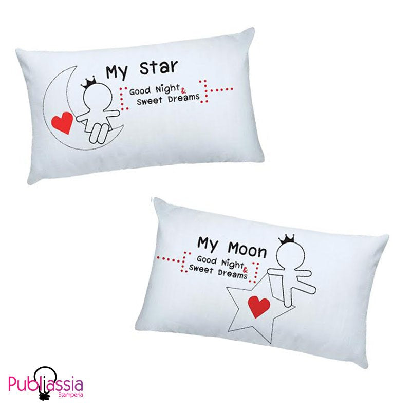 Coppia Federe My Star And My Moon