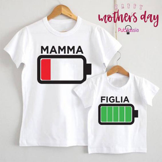Coppia T-Shirt Mamma e Figlia