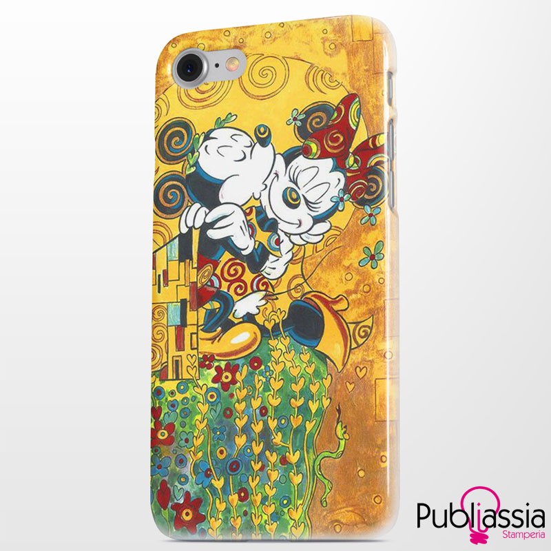 Minnie e Topolino - Case Cover Klimt